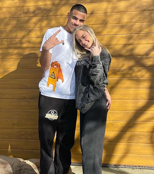 Manchester United star Mason Greenwood welcomes baby with girlfriend Harriet Robson and shares the touching snap on Instagram