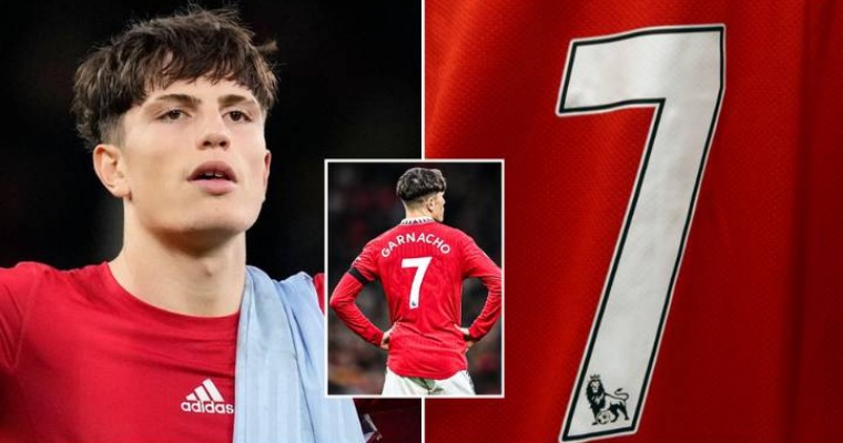 Man Utd wonderkid Alejandro Garnacho drops biggest hint yet he’s set for new shirt number with birthday cake