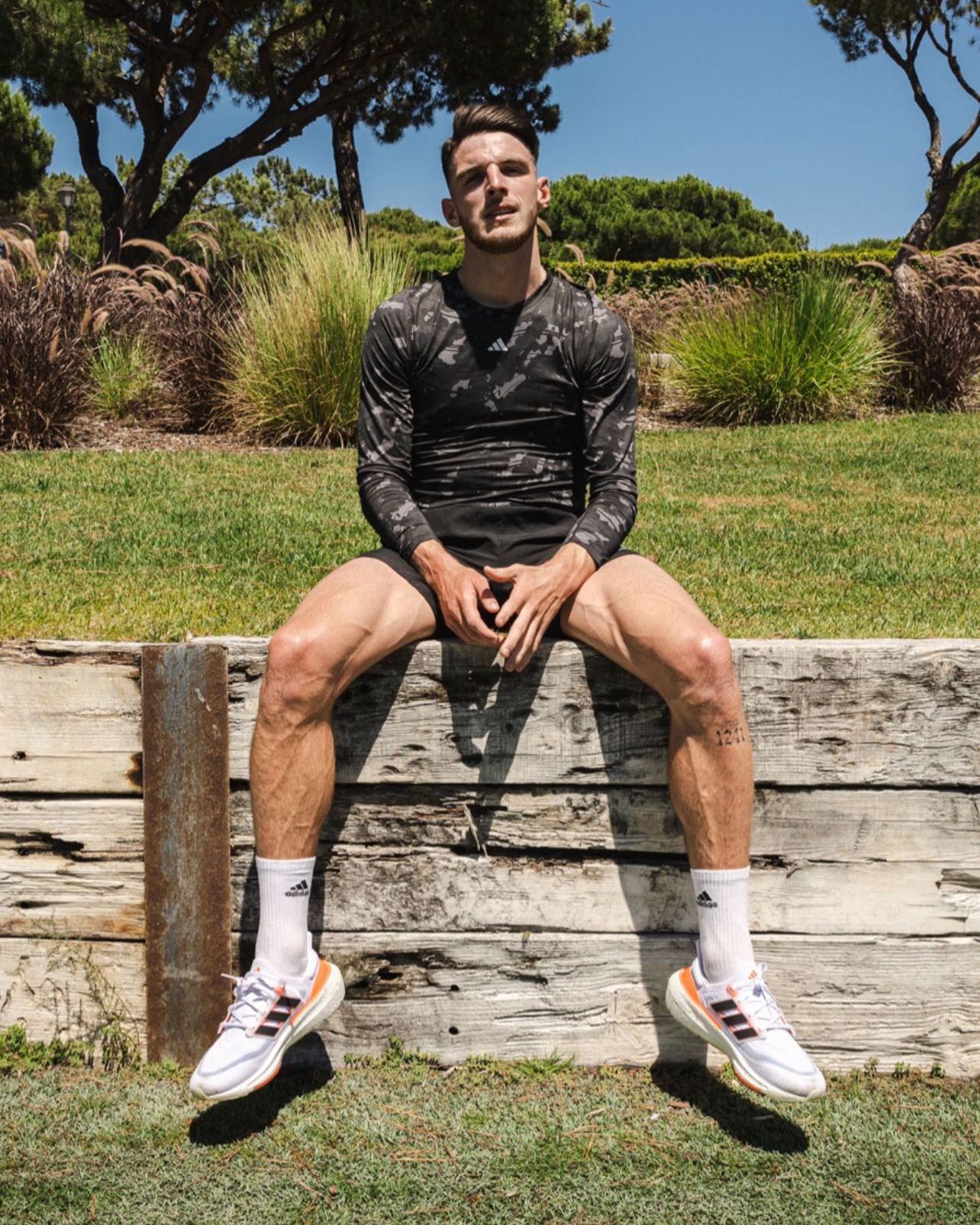 PHOTO GALLERY: Declan Rice trains in Portugal to prepare to go to America and gather Arsenal