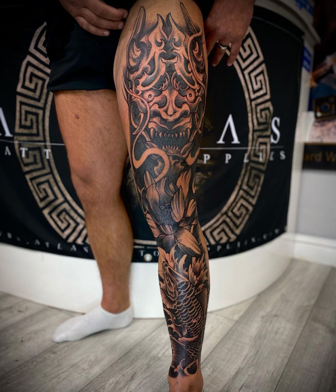 💥 𝕻𝖊𝖓𝖌𝖊𝖗𝖟𝖟 𝕿𝖆𝖙𝖙𝖔𝖔𝖘 💥 on Instagram: “One from the other full front profile leg @32jord 5 hours one hit Supported by @atlascartridges Supported b…