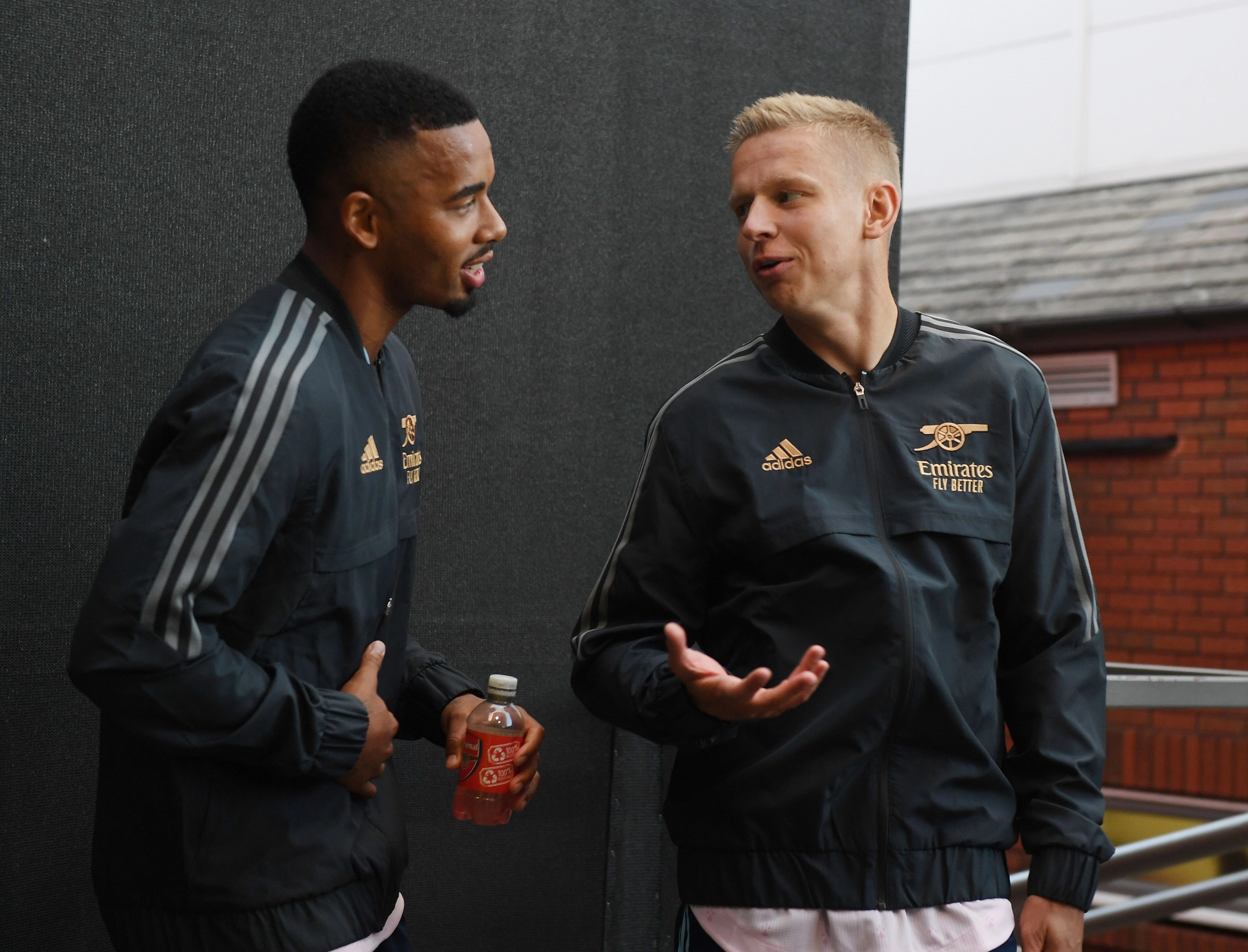 Zinchenko and Jesus have remained close friends since their move from City to Arsenal