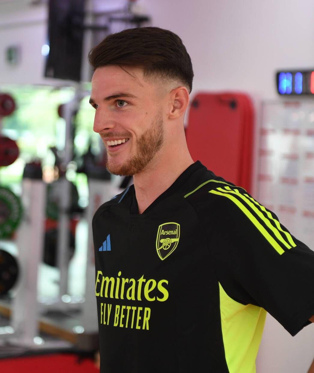 PHOTO GALLERY: Declan Rice had first training session at Arsenal's training center before flying to America