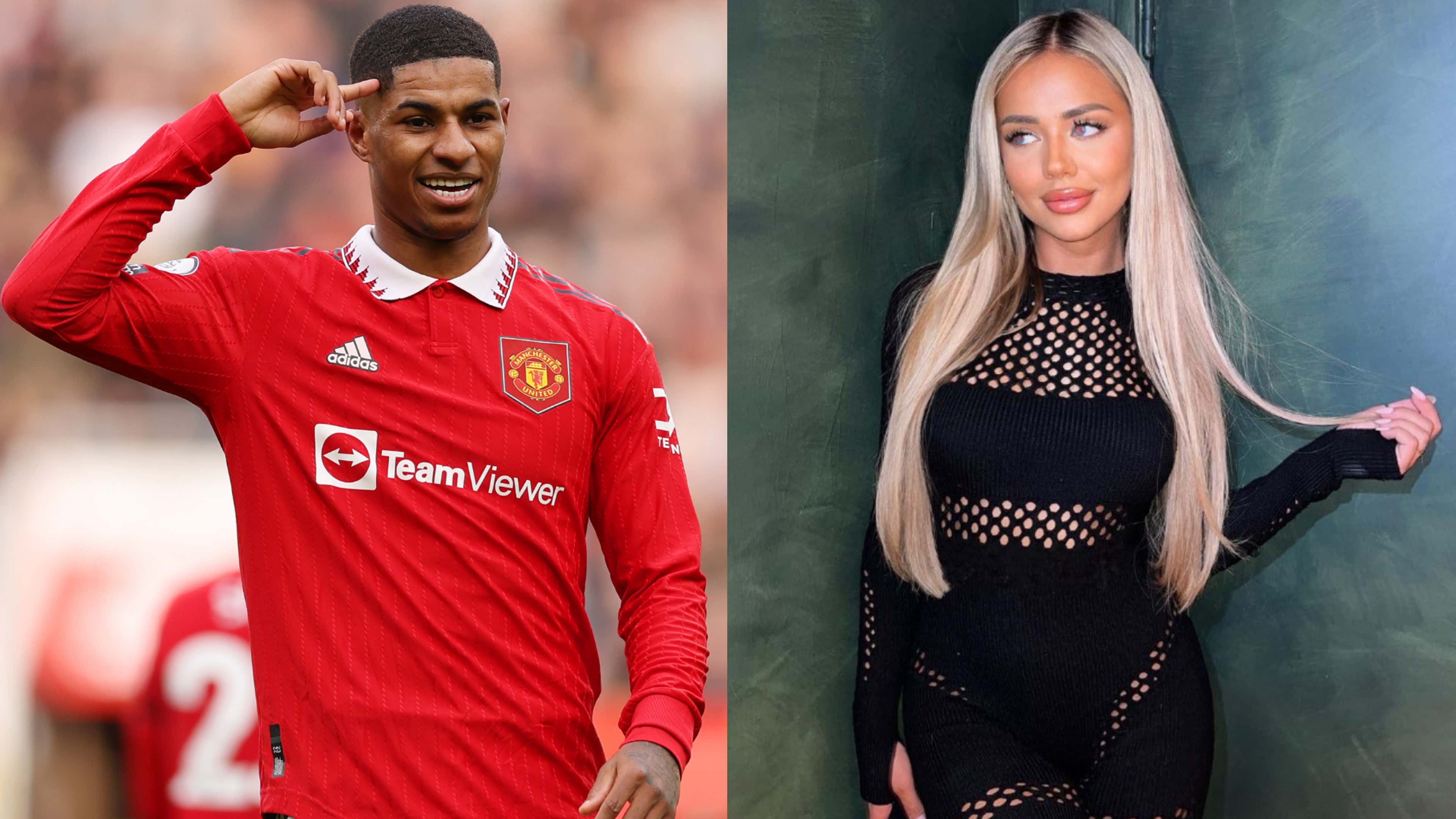 Man Utd's Marcus Rashford spotted leaving swanky Malibu restaurant with Love Island star Natalia Zoppa following split from fiancée Lucia Loi | Goal.com