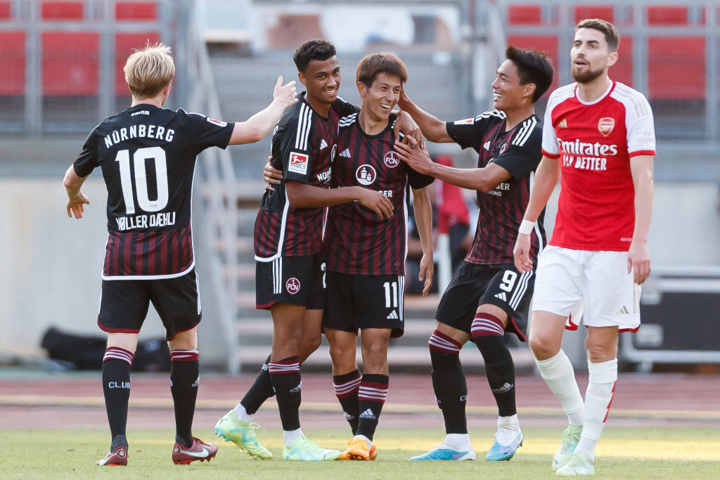 PHOTO GALLERY: Looking back Arsenal stars' performances in the draw with second-tier Nurnberg