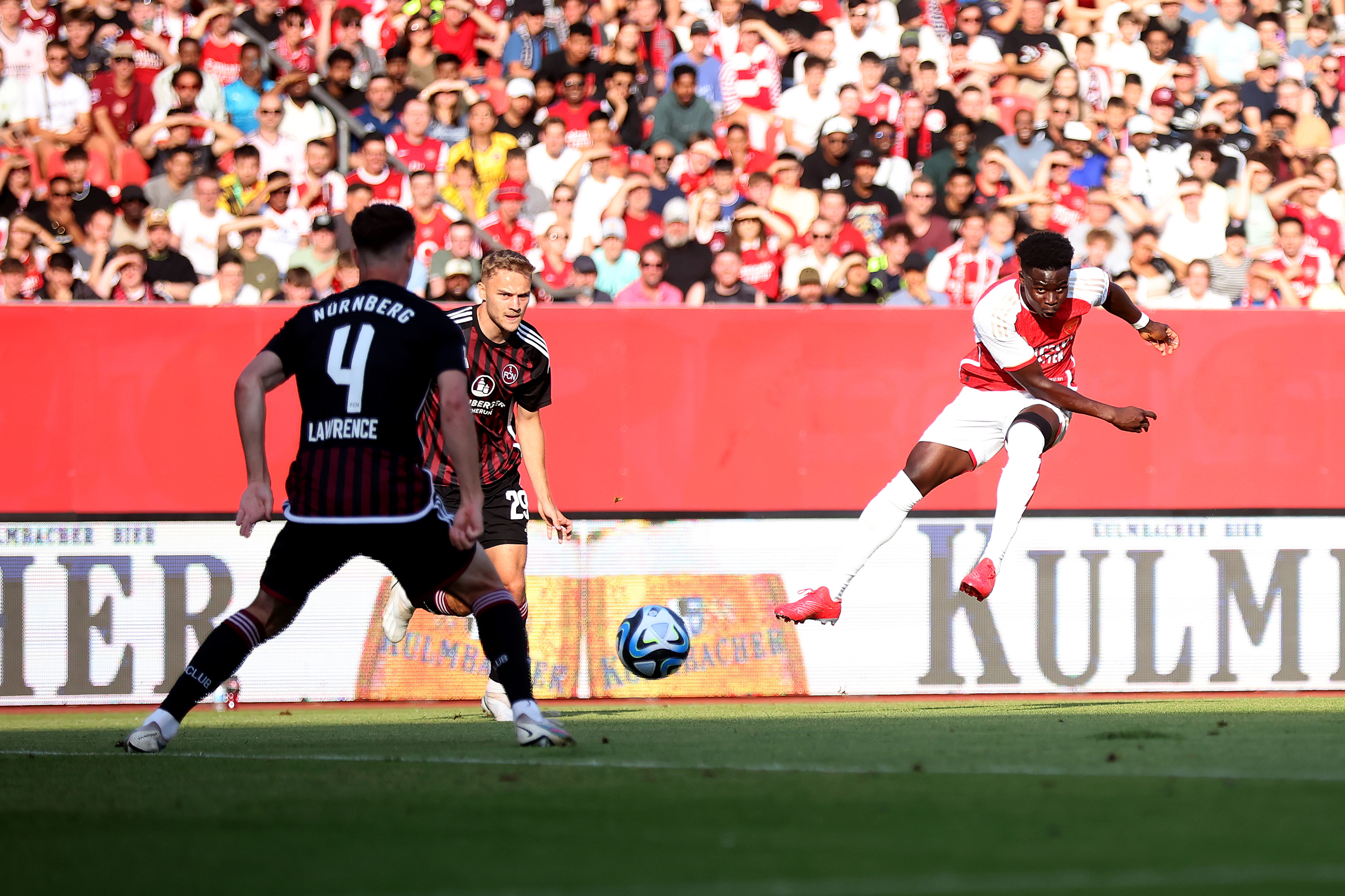 PHOTO GALLERY: Looking back Arsenal stars' performances in the draw with second-tier Nurnberg