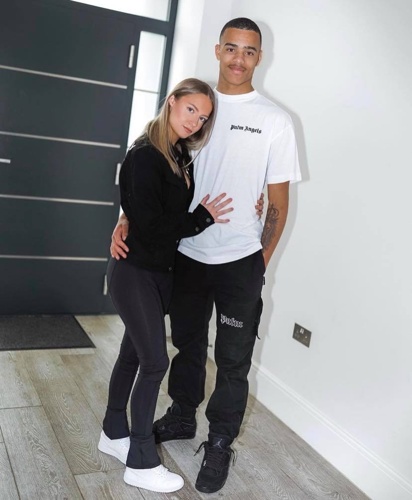 Manchester United star Mason Greenwood welcomes baby with girlfriend Harriet Robson and shares the touching snap on Instagram