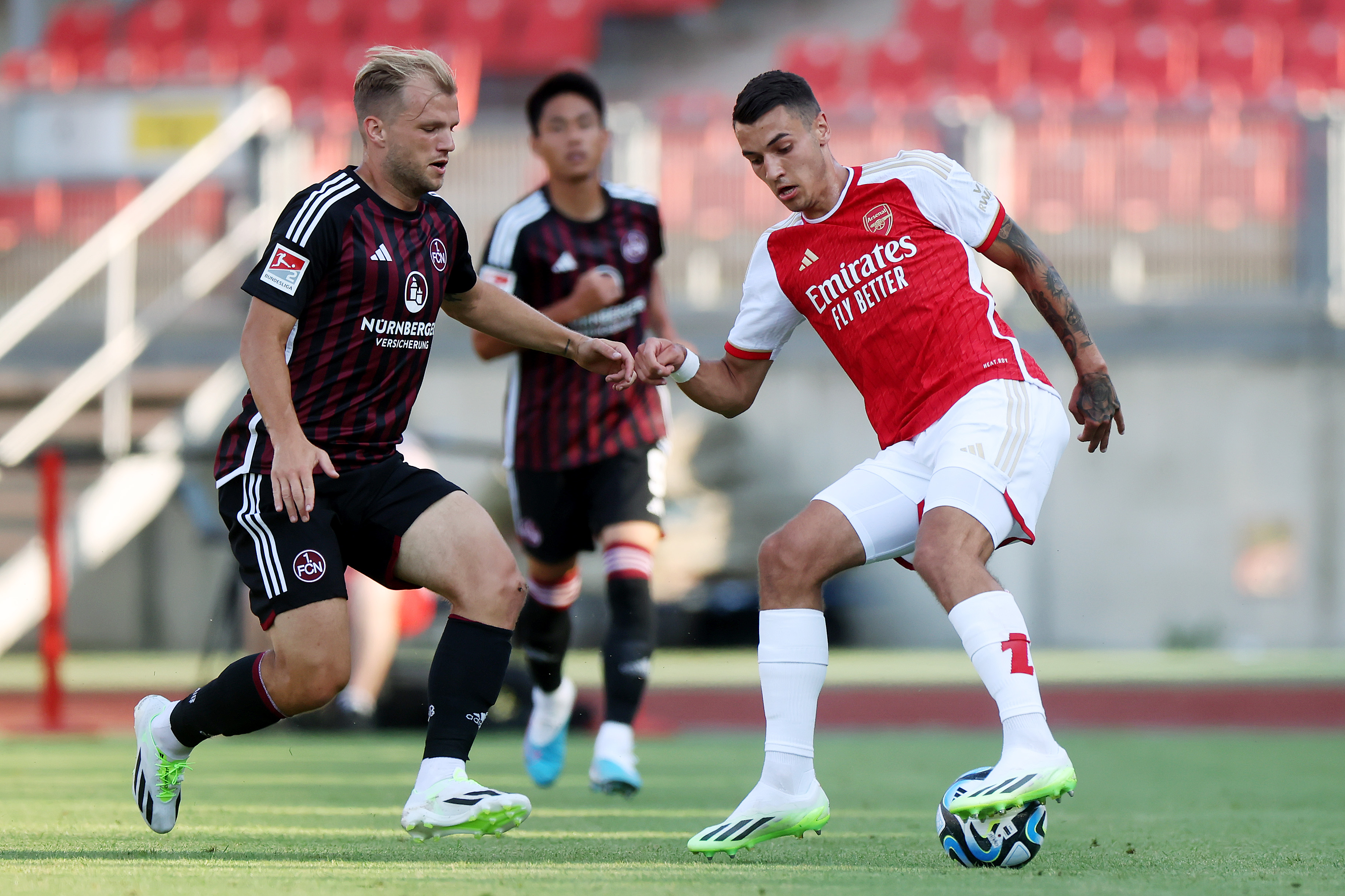 PHOTO GALLERY: Looking back Arsenal stars' performances in the draw with second-tier Nurnberg