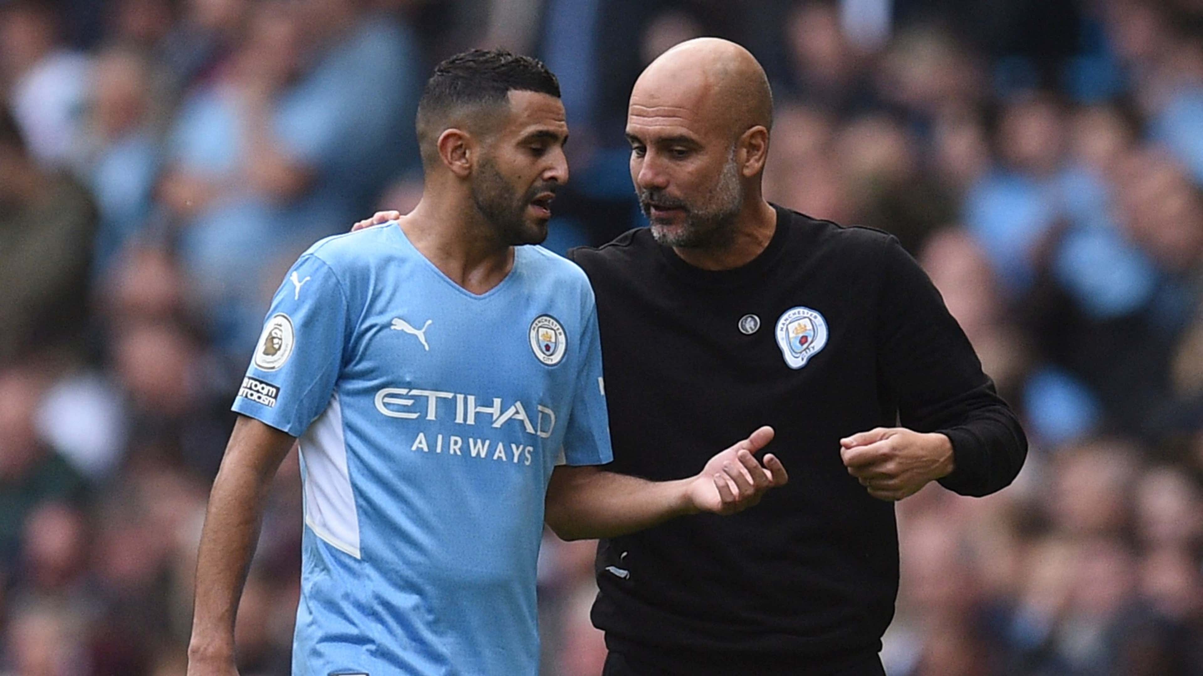 Manchester City's Guardiola declares love for Mahrez despite benching him against Liverpool | Goal.com UK