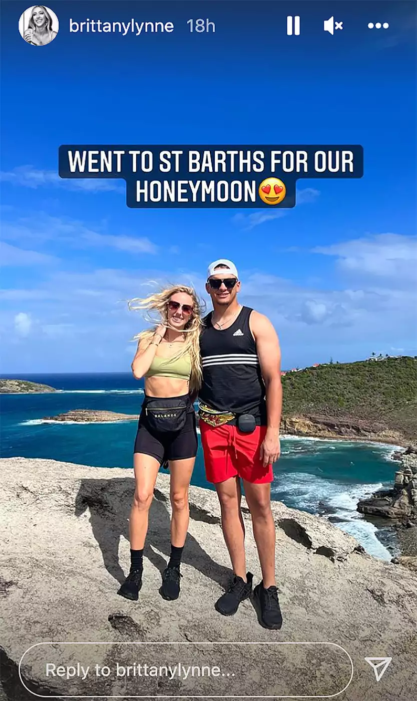 Brittany Matthews, Patrick Mahomes