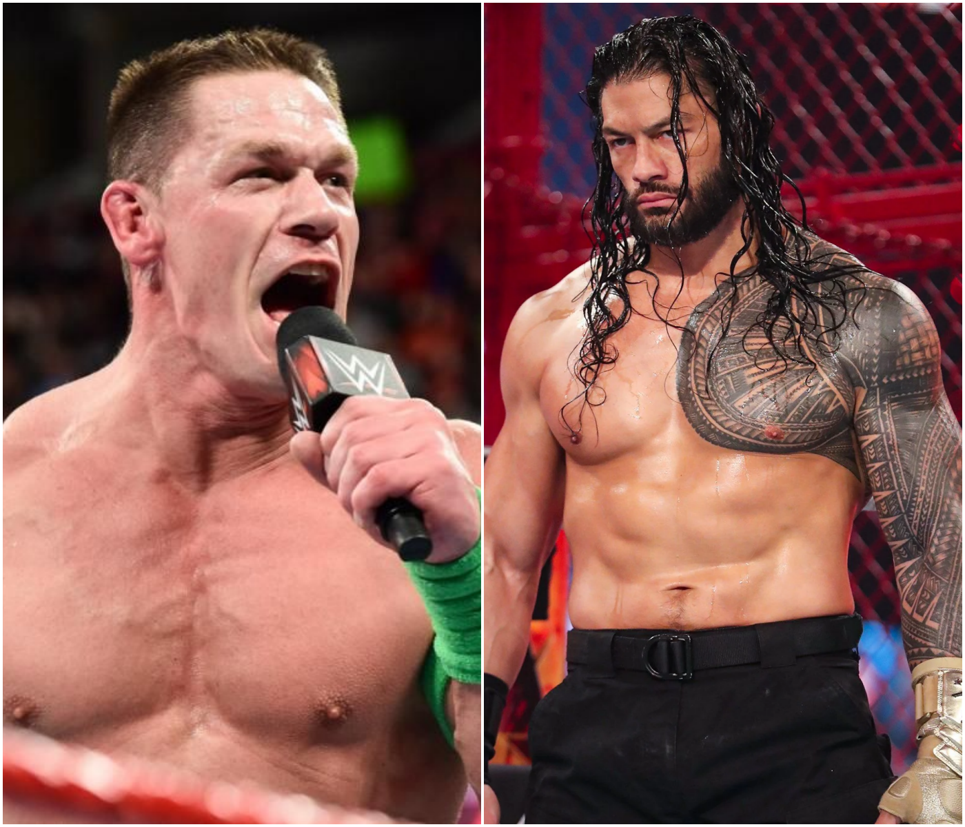 How Did John Cena Curse Roman Reigns Big Dog Directly - Video Of John ...