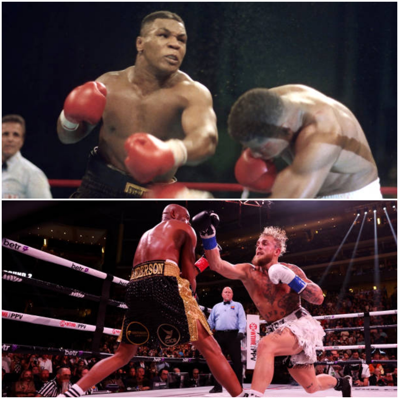 Tyson v paul time