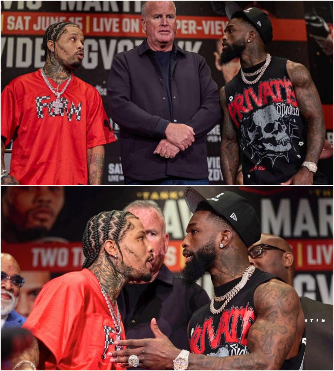 Tensions Flare Gervonta Davis And Frank Martin Nearly Exchange Blows ...