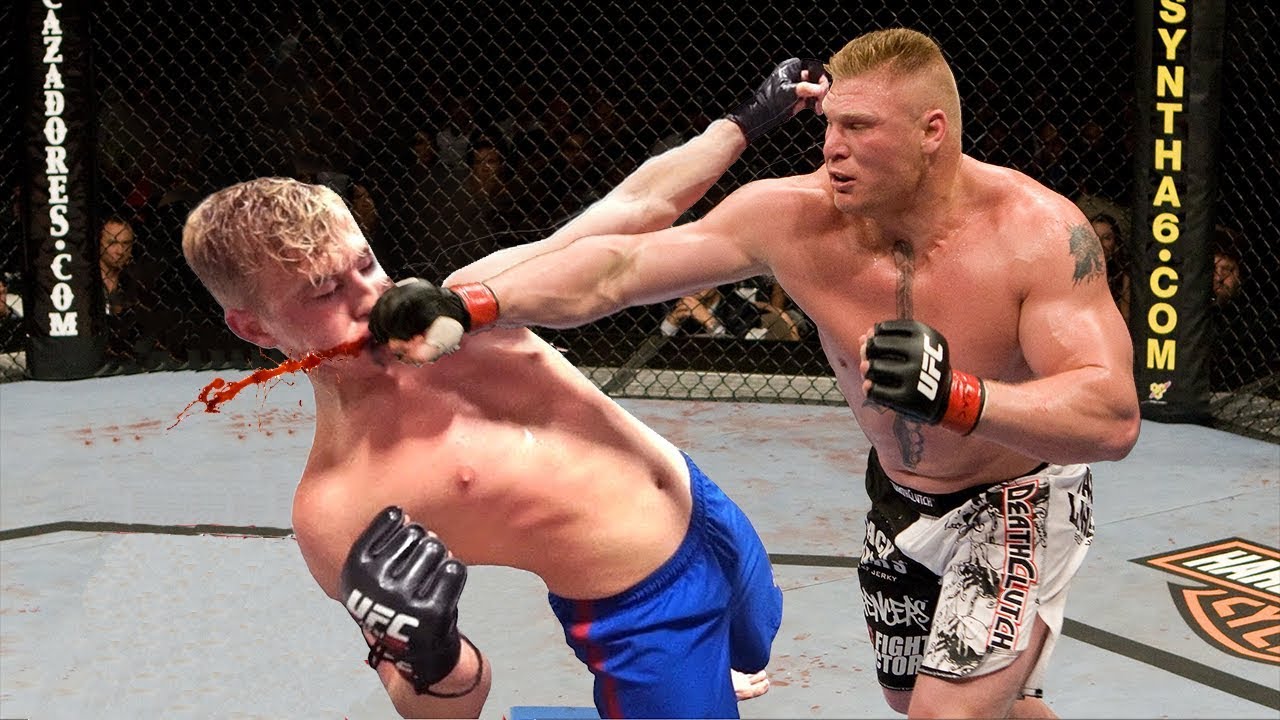 JAKE PAUL vs BROCK LESNAR - Full Fight