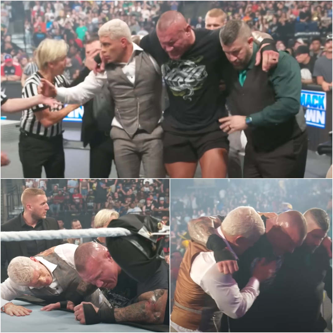 After The Match, Cody Rhodes Helped Randy Orton Back Down Despite The ...