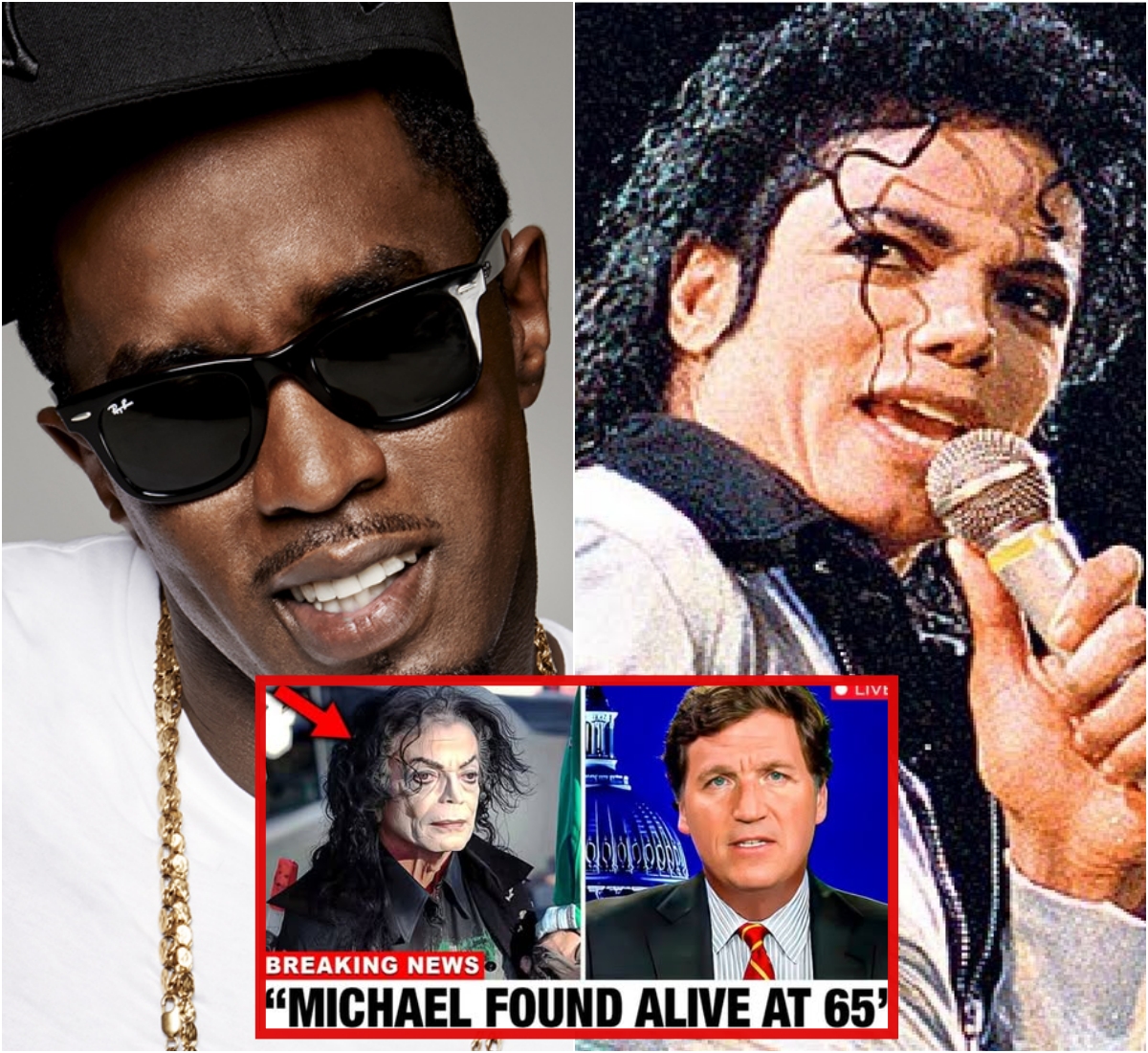 Cover Image for ¡Inesperado! Michael Jackson, supuestamente encontrado vivo a los 65 años, podría estar preparado para revelar impactantes secretos sobre Diddy. ¿Qué es lo que realmente ocurrió detrás de escena?