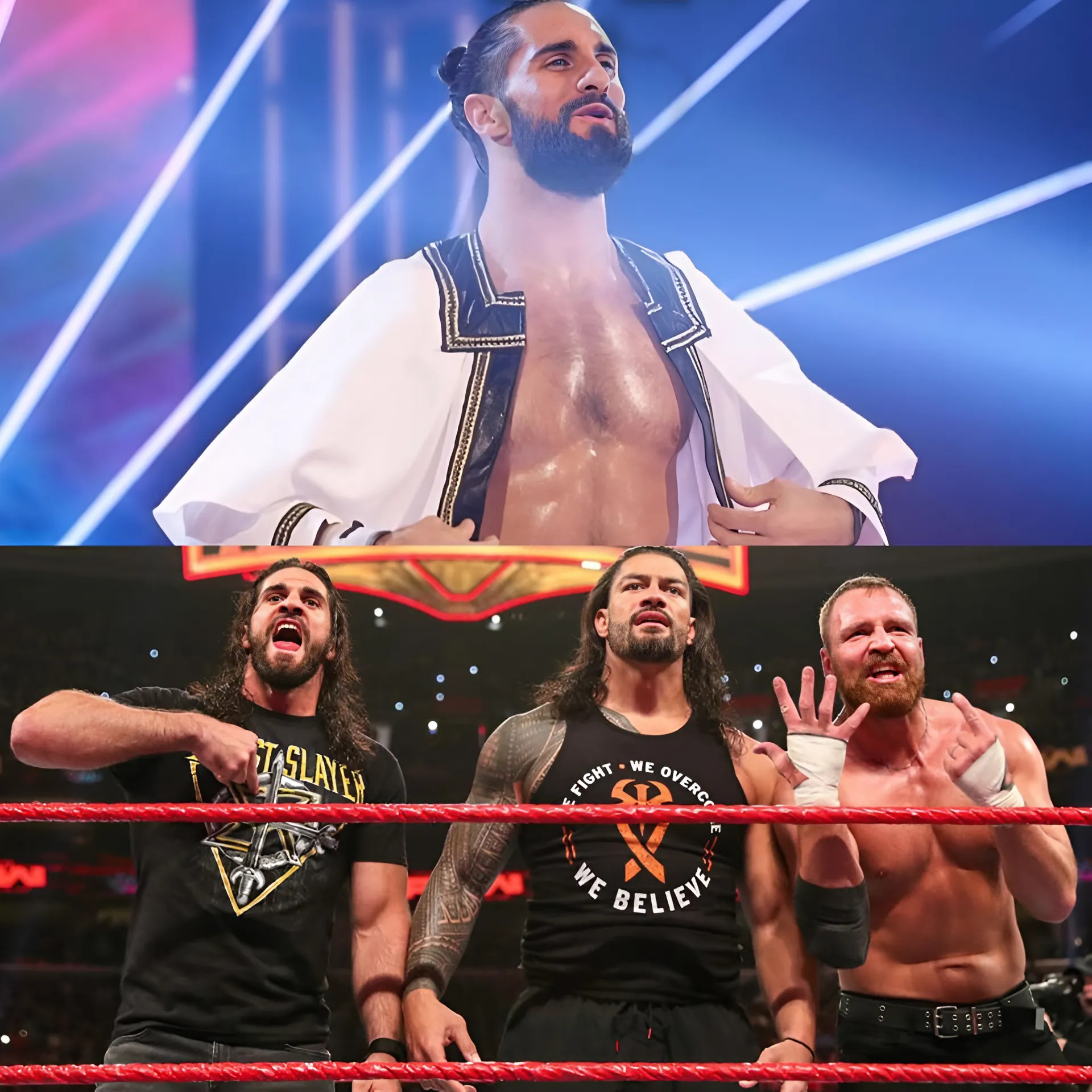 Cover Image for 😱“There are only 2 people I want to stand next to that day…” – Seth Rollins CAUSES A STORM when he reveals his wish for Roman Reigns & Jon Moxley to appear together at the Hall of Fame ceremony! 💥