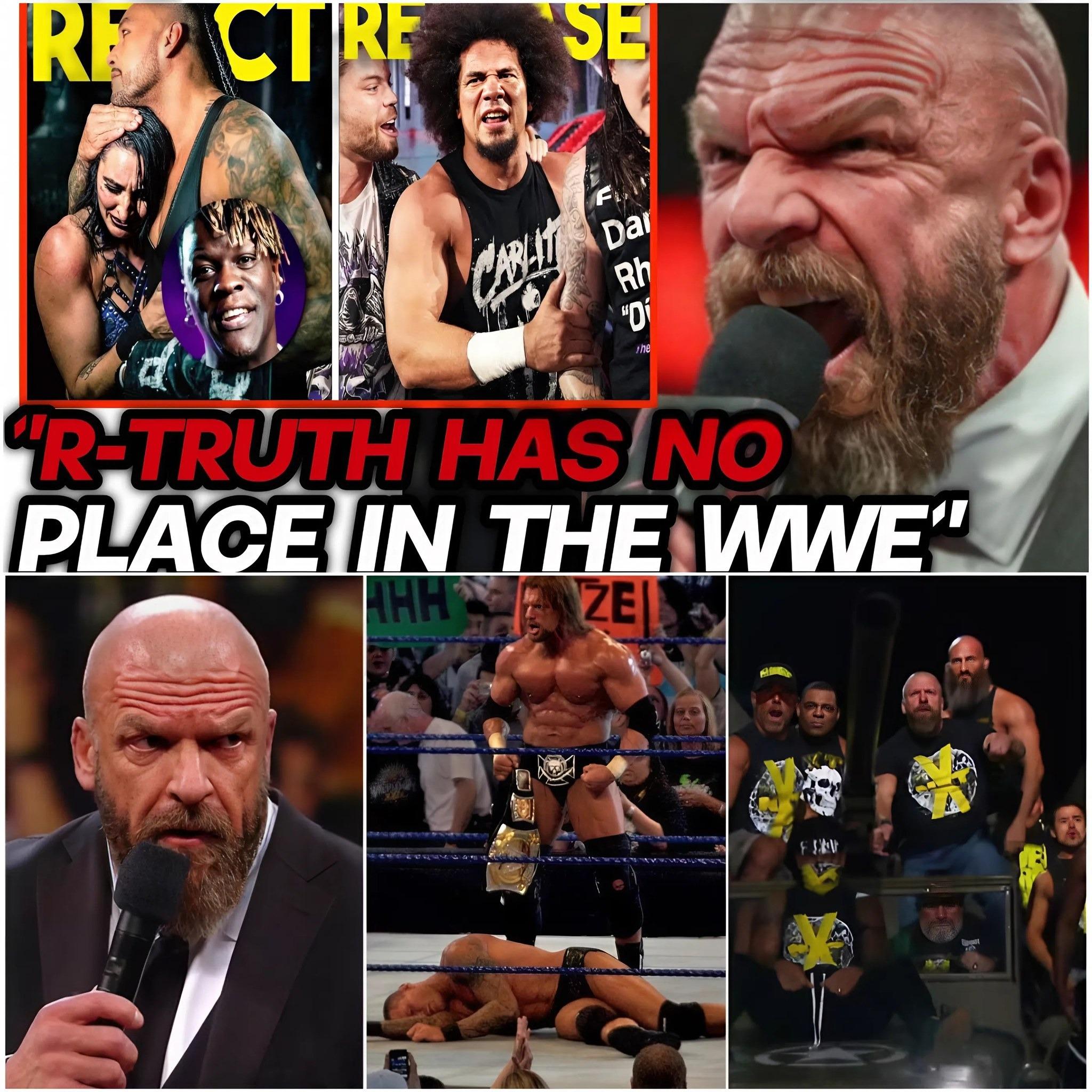Cover Image for SHOCKING WWE BOMBSHELL: Triple H Confirms R-Truth and Carlito’s Release Just 5 Hours Ago – Fans Stunned by Epic Fallout! 😱 You Won’t Believe It! 👇👇