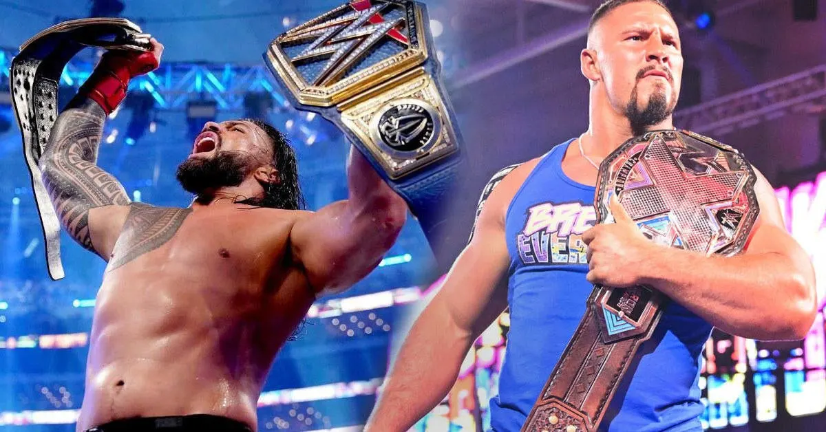 Cover Image for 🔥 L’arène en feu : Roman Reigns débarque avec “La Bête” Brock Lesnar 🤯 – la WWE bouleversée par leur entrée épique en vidéo 🎥👑🎶