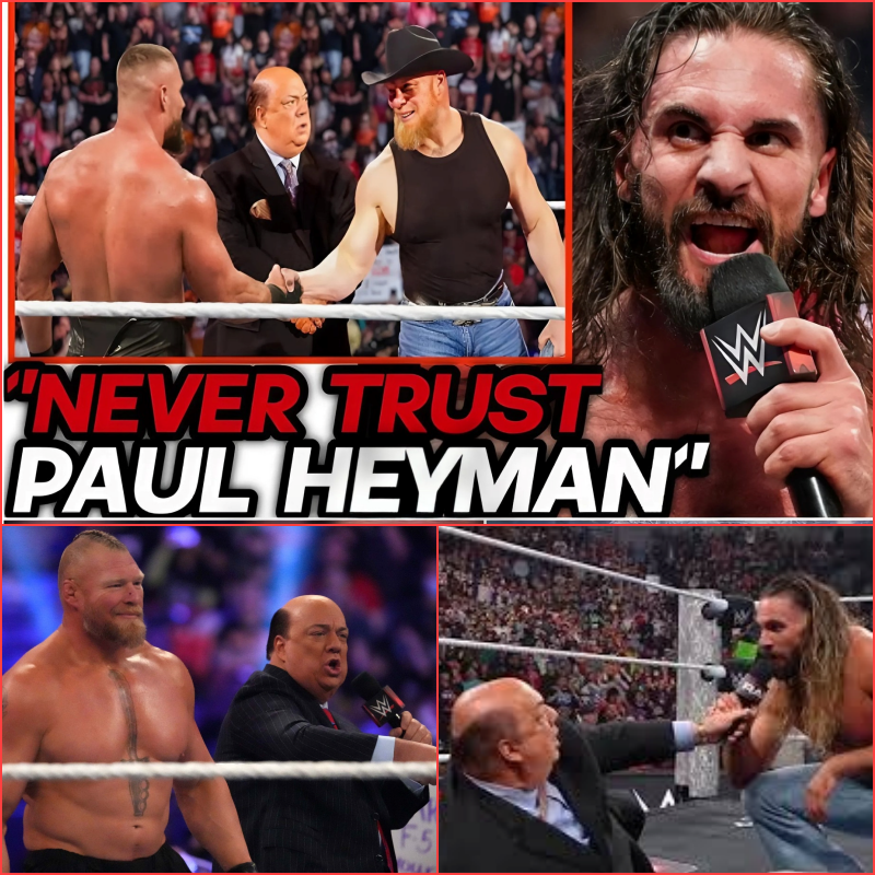Cover Image for ¡EXCLUSIVA DE WWE: Paul Heyman Traiciona a Seth Rollins y se Une a Brock Lesnar Semanas Antes de Money in the Bank! 😱