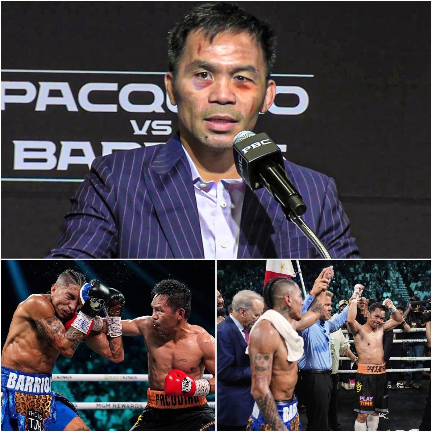 Cover Image for BREAKING: Manny Pacquiao Speaks Out After Mario Barrios Draw