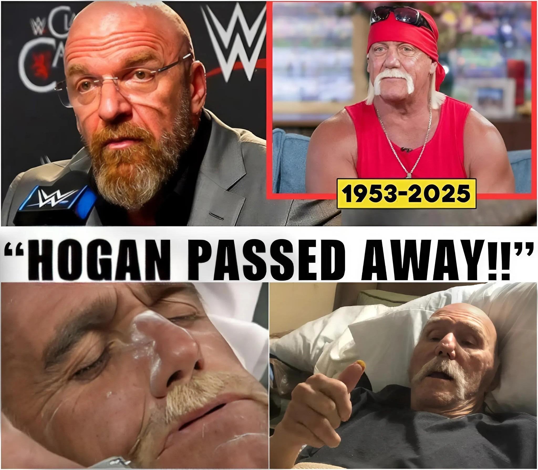 Cover Image for “FAREWELL TO A LEGEND” Triple H Sends His Deepest Condolences to Hulk Hogan’s Family After the Shocking News of His Passing That Has Left the Wrestling World in Mourning 😢🙏 Full Video In Comмent 👇👇👇