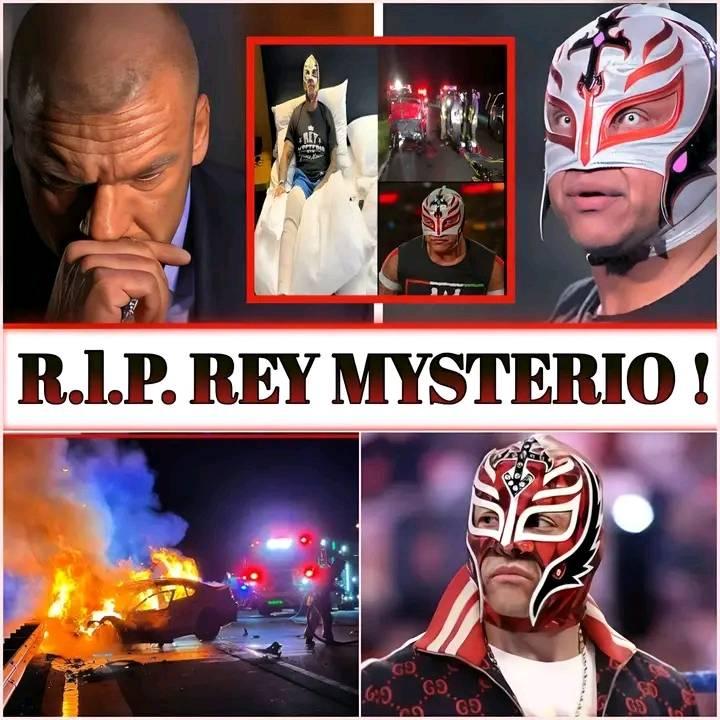 Cover Image for TRAGlC L0SS !! TRIPLE H & WWE MOURNS THE PASSING OF REY MYSTERIOIN A GHASTLY MOTOR ACClDENT!😱😭….. Go to watch 👇👇