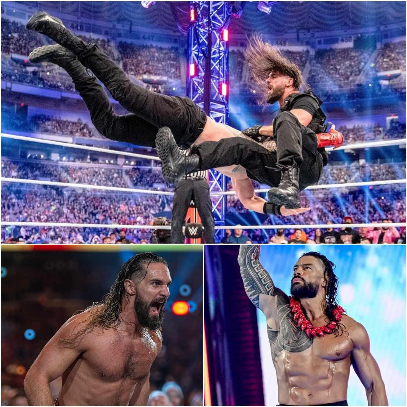 Cover Image for Increíble regreso !! Roman Reigns sale de la ambulancia después del choque en París 2025 para confrontar el video completo de Seth Rollins en comentario 👇👇👇
