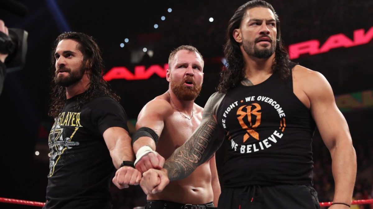 Cover Image for 💥 SHIELD REUNION! Roman Reigns Emotional Reaction As Dean Ambrose Returns At WWE Crown Jewel 2025 (video)